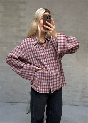 Tinsi check skjorte Granny Check Boii Studios 